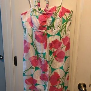 Lilly Pulitzer strapless/halter dress